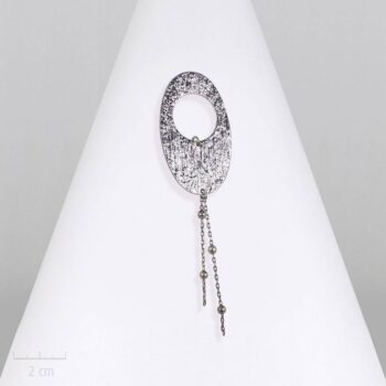 Broche Symbolique En Forme De Blé - Alliage Doré Avec Strass - 7x7 Cm - Accessoire élégant Pour Costumes, événements Professionnels