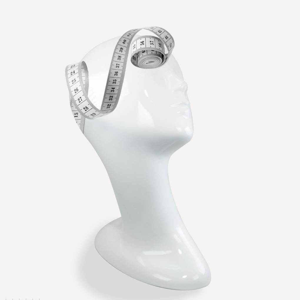 Option Sur-mesure taille de lacet pour créer à la demande son bijou de tête perso. Contact direct avec l’atelier, customisation de cordon élastique noir. Création ZOR